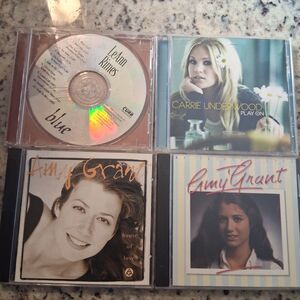 Amy Grant House of Love My Father’s Eyes CD Lot Carrie Underwood LeAnn Rimes